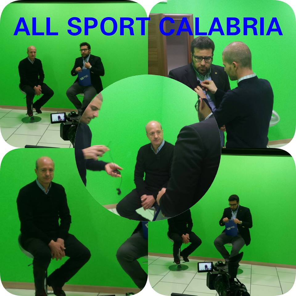 Alfredo Porcaro negli studi di All Sport Calabria